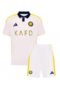 Fotbalové Dres Al-Nassr Dětské Třetí Oblečení 2025-26 Krátký Rukáv (+ trenýrky)